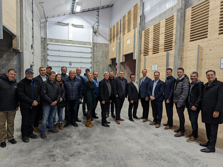 Inauguration du centre d&rsquo;opérations et de fertilisants à Warwick