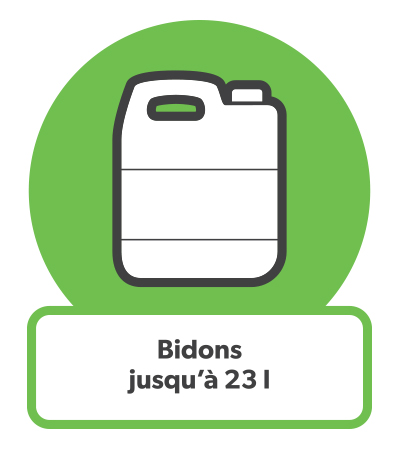 Bidons jusqu'à 23L - VIVACO
