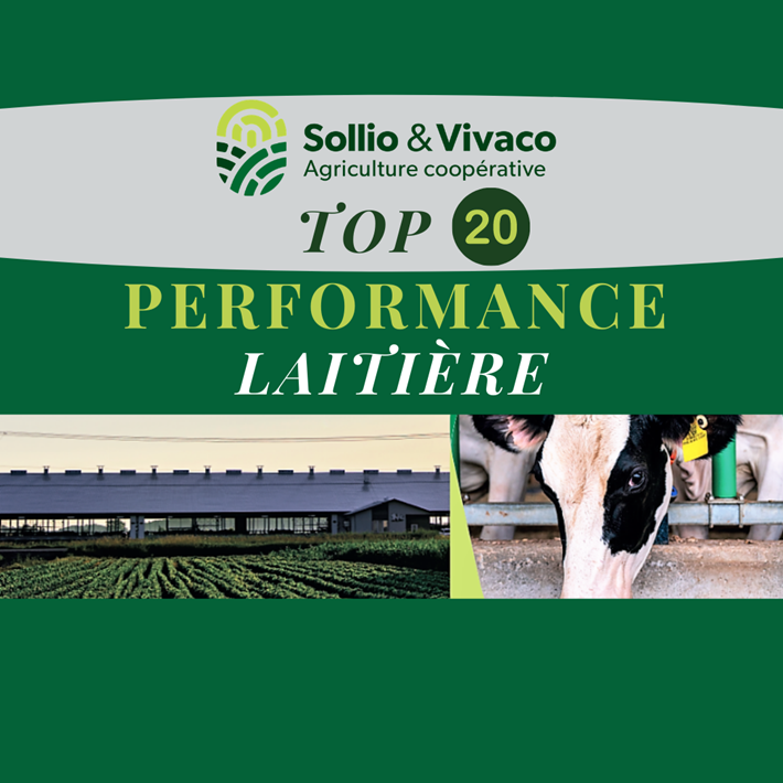 TOP 20 | performance laitière avril à juin 2021