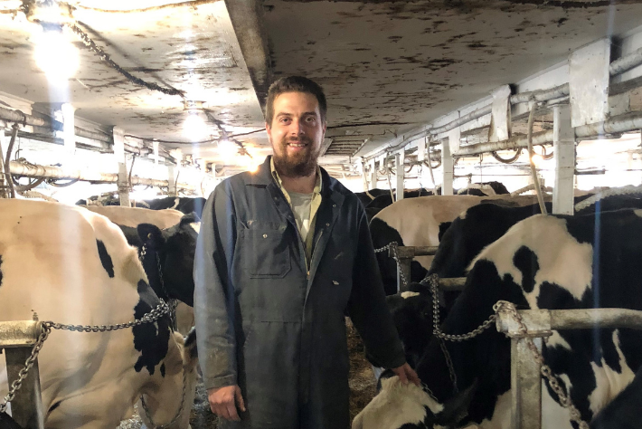 Profil relève Olivier Morin | Ferme Olin
