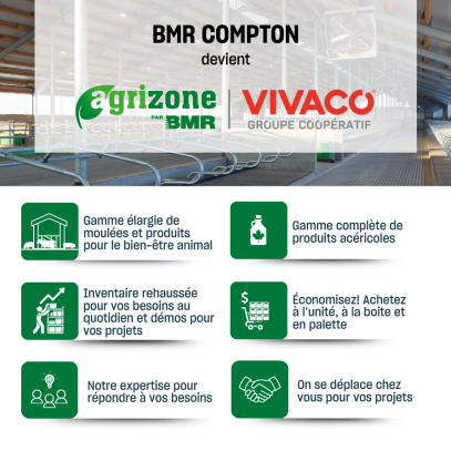 LA SUCCURSALE VIVACO DE COMPTON DEVIENT AGRIZONE