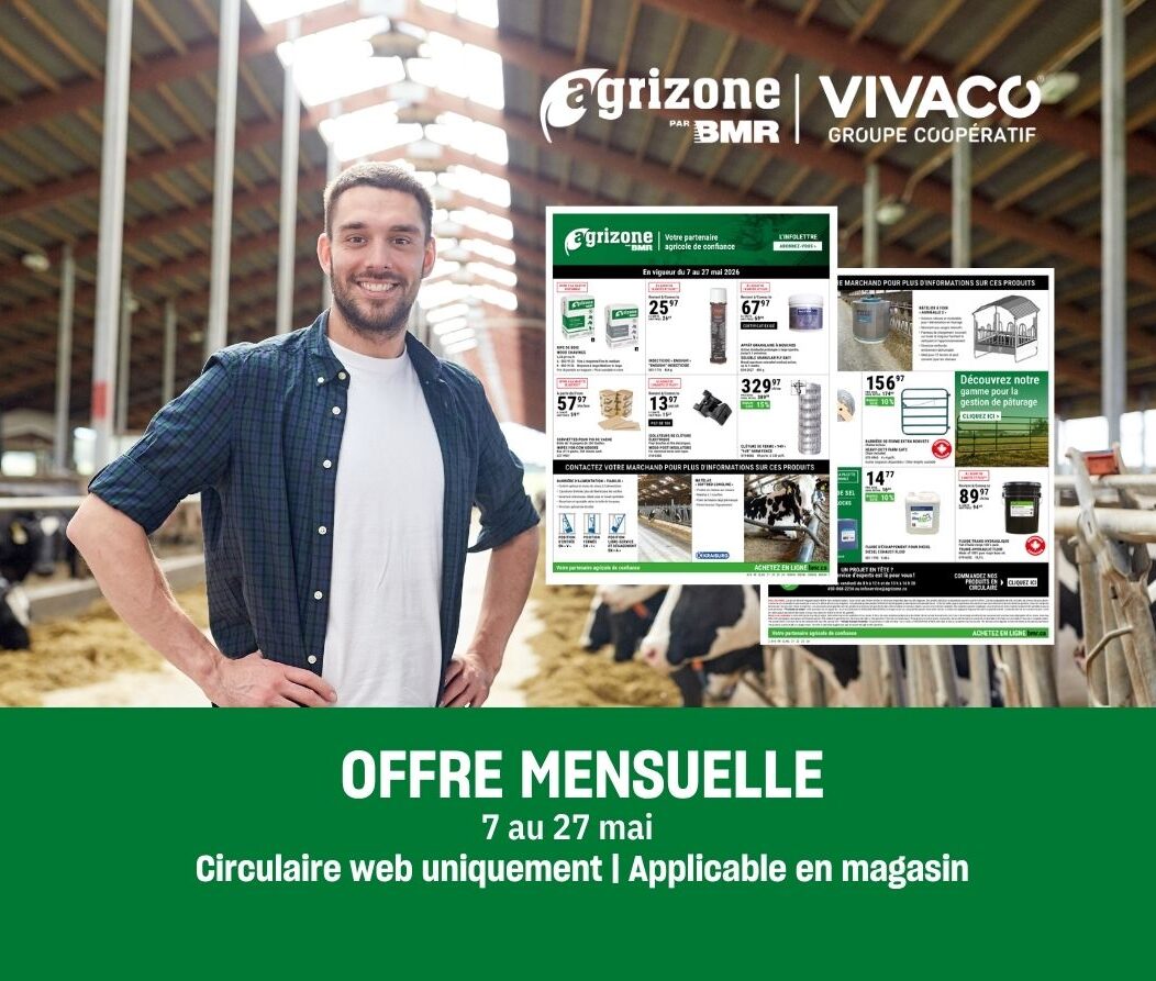 Votre offre Agrizone est arrivée !